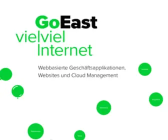 Goeast.ch(GoEast Internet Services St.Gallen) Screenshot