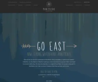 Goeastpier.com(Portside at East Pier) Screenshot