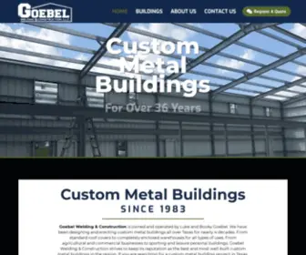 Goebelbuildings.com(Goebel Buildings) Screenshot