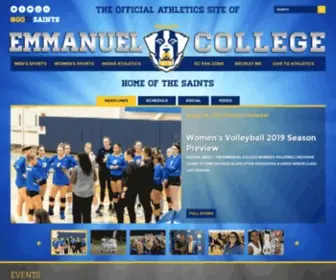Goecsaints.com(Emmanuel College Athletics) Screenshot