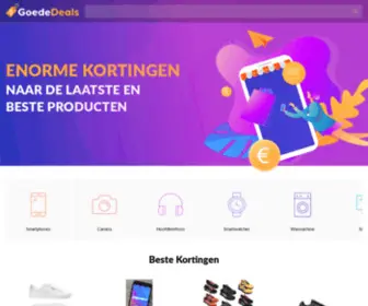 Goededeals.net(Vind de meest populaire en best beoordeelde producten online en offline) Screenshot