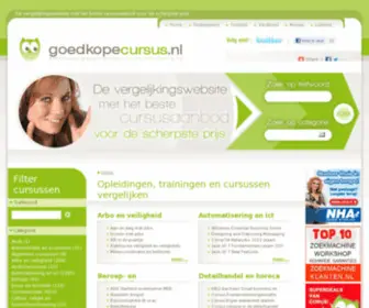 Goedkopecursus.nl(goedkopecursus) Screenshot