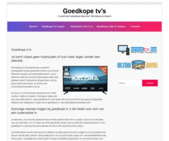 Goedkopetvs.nl(Dit medium) Screenshot