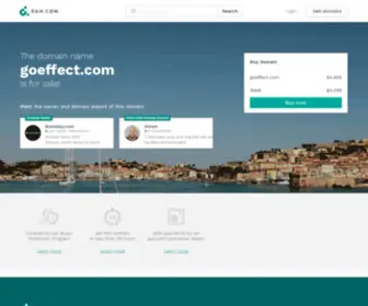 Goeffect.com(Photo effects online) Screenshot
