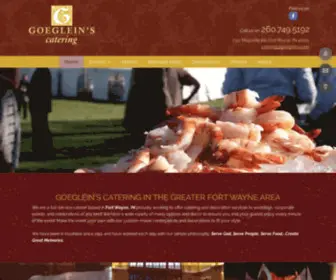 Goegleins.com(Catering) Screenshot