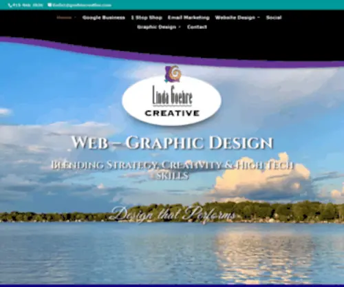 Goehrecreative.com(Graphic Design and Website Designer Linda Goehre Creative Website and Graphic Design) Screenshot