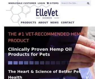 Goellevet.com(ElleVet Sciences) Screenshot