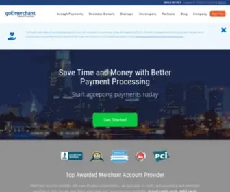Goemerchant.com(Merchant Account Provider) Screenshot