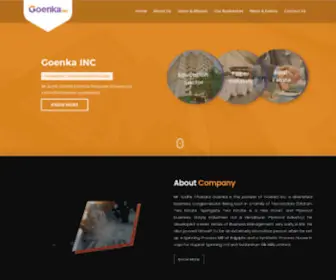 Goenkainc.com(Goenka INC) Screenshot