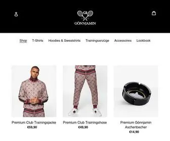 Goennjamin-Shop.de(Gönnjamin Shop) Screenshot
