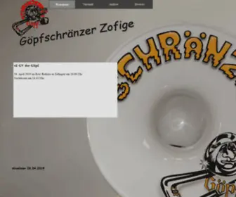 Goepfschraenzer.ch(Goepfschraenzer) Screenshot