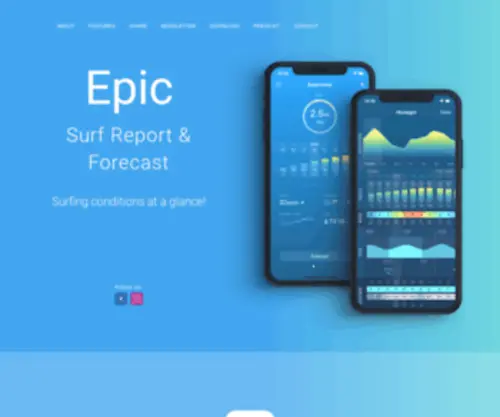 Goepic.surf(Surf Report & Forecast) Screenshot