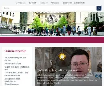 Goerres.de(Görres) Screenshot