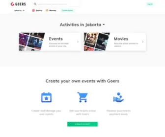 Goers.co(Social Activities) Screenshot