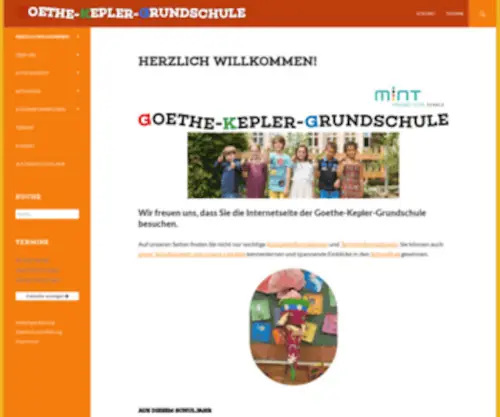 Goethe-Kepler-Schule.de(Zusammen feiern) Screenshot