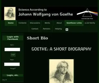 Goethean.science(Science according to Johann Wolfgang von Goethe) Screenshot