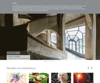 Goetheanum.org(Anthroposophie) Screenshot
