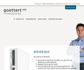 Goettert.net(IT Dienstleistungen) Screenshot