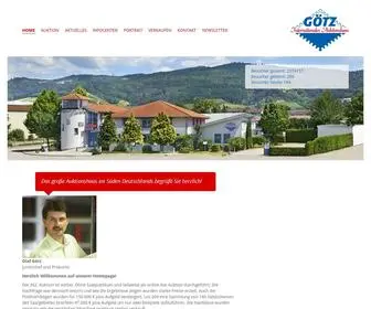 Goetz-Auktion.de(Auktionshaus Jürgen Götz) Screenshot