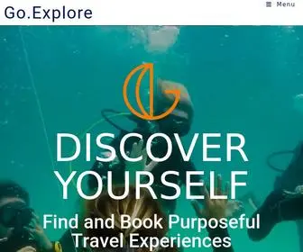 Goexplore.travel(Purposeful Travel) Screenshot