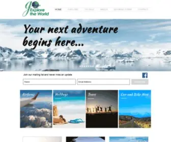 Goexploreworld.com(Travel Adventure) Screenshot