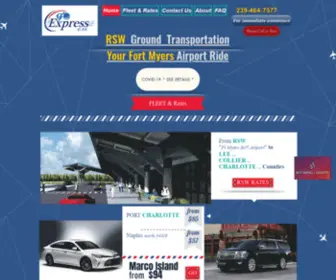 Goexpressone.com(Fort Myers Airport Shuttle Transportation) Screenshot