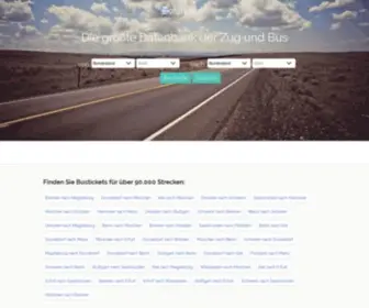 Gofahrkarte.com(Fahrpläne und Tickets für Bus & Bahn) Screenshot