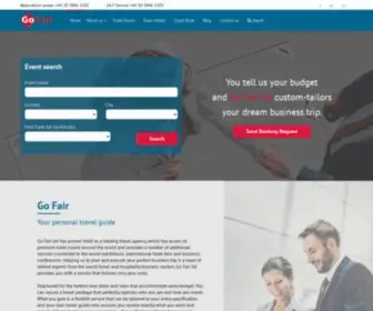 Gofair.co.uk(Travel 2 fairs Ltd) Screenshot