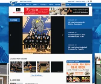 Gofalconathletics.com(North Forney) Screenshot