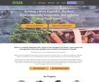 Gofarm.org(The GoFarm mission) Screenshot