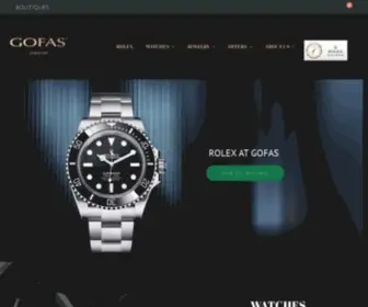 Gofas.gr(Gofas Jewelry & Watches. Gofas watches and Jewelry) Screenshot