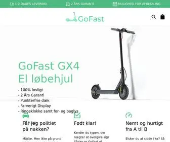 Gofast.dk(El Løbehjul fra GoFast) Screenshot