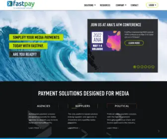 Gofastpay.com(FastPay is now AvidXchange) Screenshot