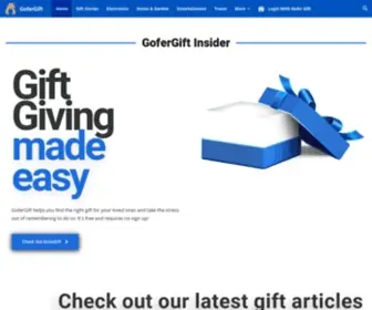 Gofergift.com(Gofer Gift) Screenshot