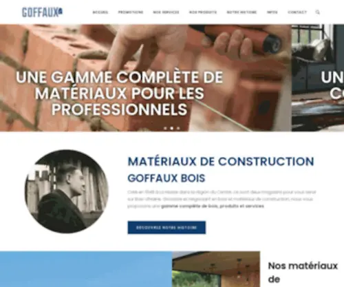 Goffaux-Bois.com(Synthétique) Screenshot