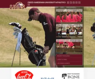 Gofhulions.com(Freed-Hardeman University) Screenshot