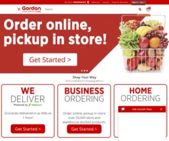 Gofindsave.com(Gordon Food Service Store) Screenshot