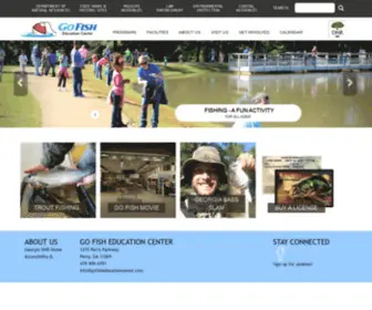 Gofisheducationcenter.com(Department Of Natural Resources Division) Screenshot