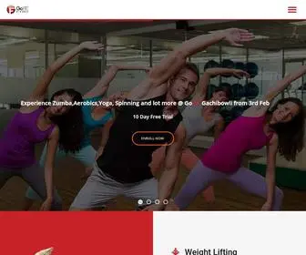 Gofit.co.in(Real People Real Fitness) Screenshot