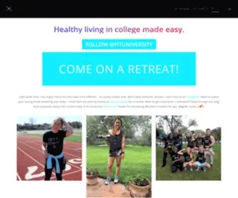 Gofitu.com(Staying fit in college) Screenshot