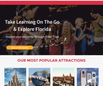 Gofloridatours.com(Florida Filed Trip) Screenshot