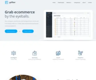Goflow.com(Multi-channel ecommerce Software) Screenshot
