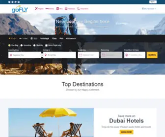 Gofly.com.bd(Best Online Travel Agency in Bangladesh) Screenshot