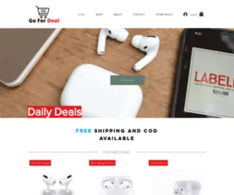 Gofordeal.in(India's Leading Electronics Online Shopping Store) Screenshot