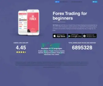 Goforexapp.com(#1 Forex Trading App for Beginners) Screenshot