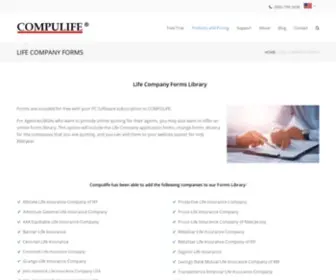 Goforforms.com(Compulife Forms Library) Screenshot