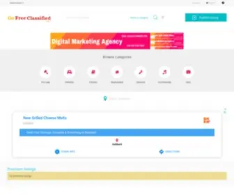 Gofreeclassified.com(Classified Ads) Screenshot