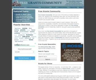 Gofreegovernmentmoney.com(Free Grants Community) Screenshot