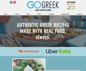 Gofreshgreek.com(GO Greek) Screenshot