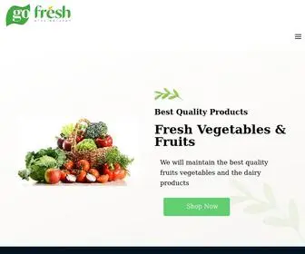 Gofreshkurnool.in(Fresh Fruits & Vegetables) Screenshot